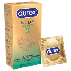 Durex Nude Close Fit - tanke kondome (10 kom)
