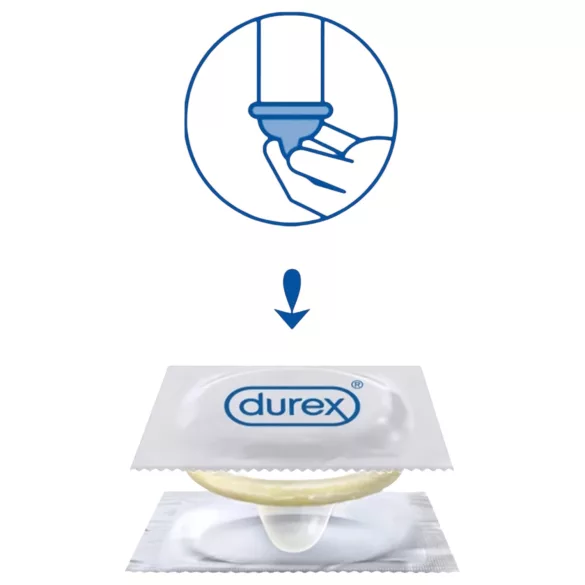 Durex Invisible Slim - tanke kondome (10 komada)