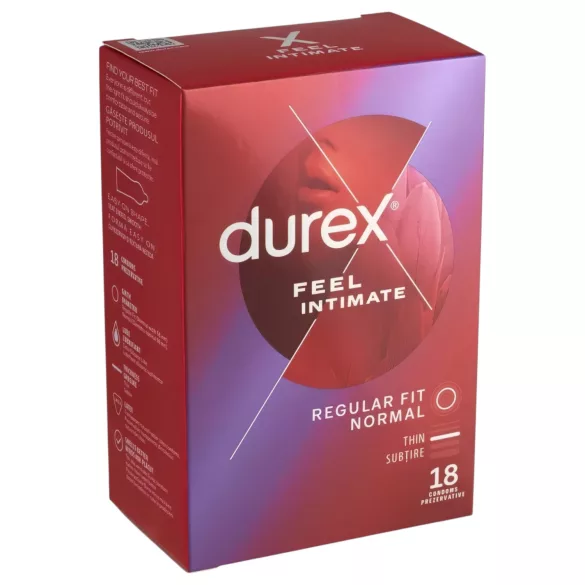Durex Feel Intimate - tanak kondomi (18 komada)