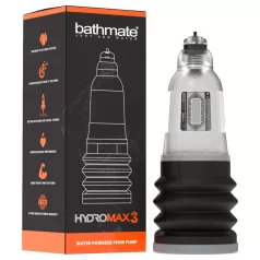 Bathmate Hydromax3 - hidropumpa (prozorna)