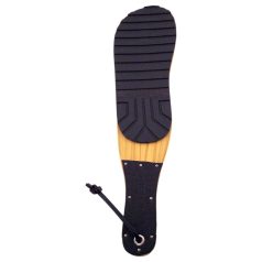 Rouge - drvena lopatica sa otiskom stopala (crna)