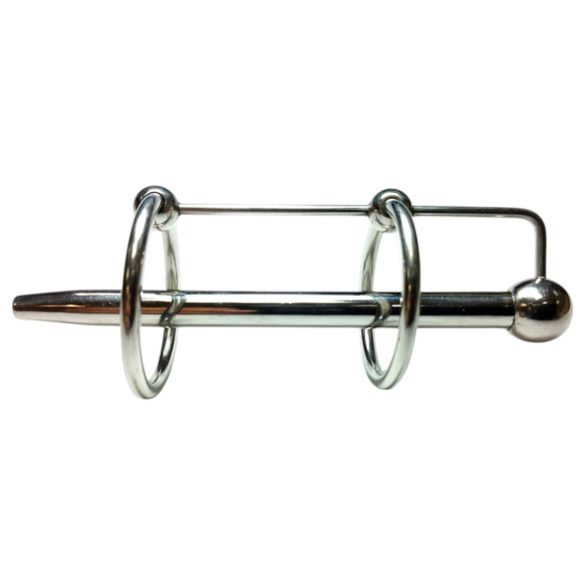 Rouge - nerđajući čelik, dvostruki prstenasti dilator (srebrni)