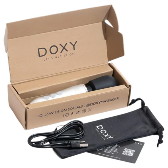 Doxy Go - masažer vibrator (srebrni)