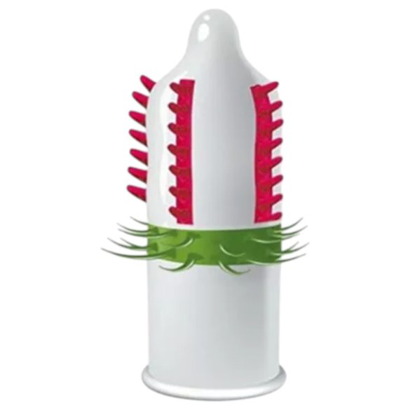 Egzo Dulche Bombero - bodljikavi stimulativni kondom (1 kom)