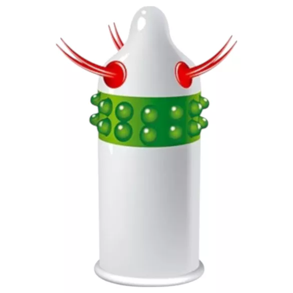 Egzo Uncle Bob – kondom sa bodljama i pipcima (1 komad)