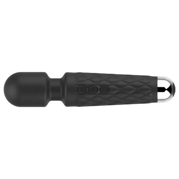 Lonely 20 funkcija - punjiv masažer vibrator (crni)