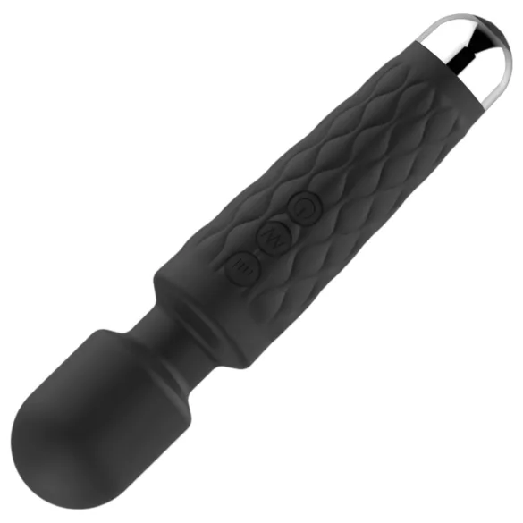 Lonely 20 funkcija - punjiv masažer vibrator (crni)