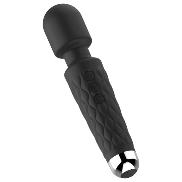 Lonely 20 funkcija - punjiv masažer vibrator (crni)