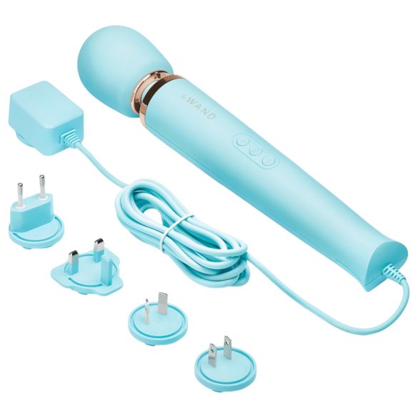 le Wand - ekskluzivni mrežni masažer vibrator (plavi)