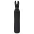 Happyrabbit Bullet - punjivi zeka vibrator (crni)