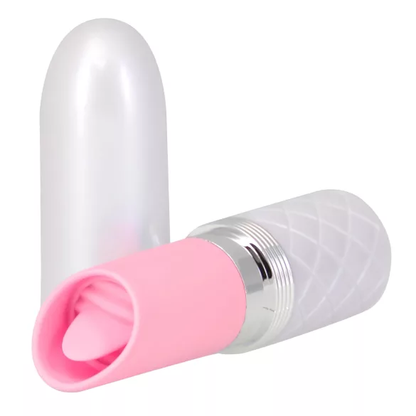 Pillow Talk Lusty - Punjivi jezični vibrator (roze)