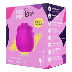 ROMP Rose - vazdušni ruža vibrator (roze)