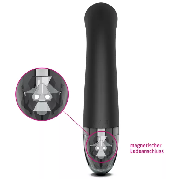 Mystim Right on Ron E-Stim - elektro G-tačka vibrator (crni)