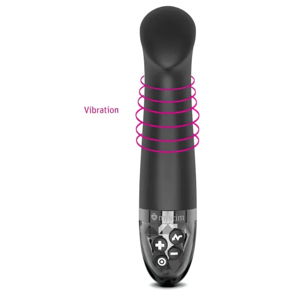 Mystim Right on Ron E-Stim - elektro G-tačka vibrator (crni)
