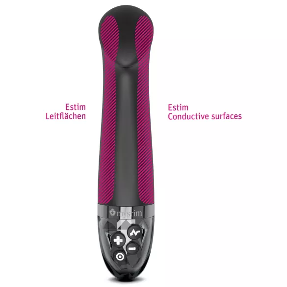 Mystim Right on Ron E-Stim - elektro G-tačka vibrator (crni)