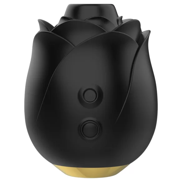 Pedeset nijansi sive - vazdušni talas ruža vibrator (crni)