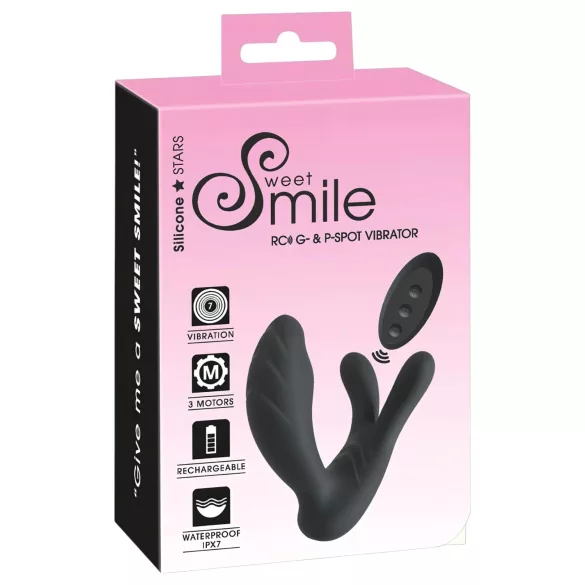 Smile RC G- i P-tačka vibrator (crna)