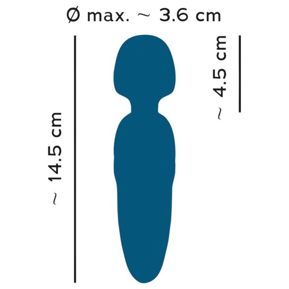 You2Toys Petite - plavi masažni vibrator na akumulator