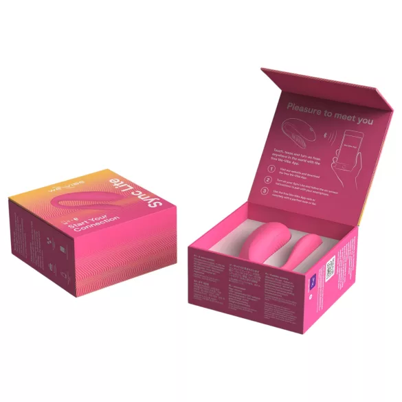 We-Vibe Sync Lite - пар вибратор са апликацијом и даљинским управљачем (ружичасти)