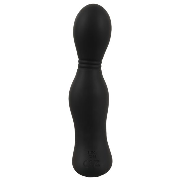 Rebel - daljinski 2u1 prostata vibrator (crni)