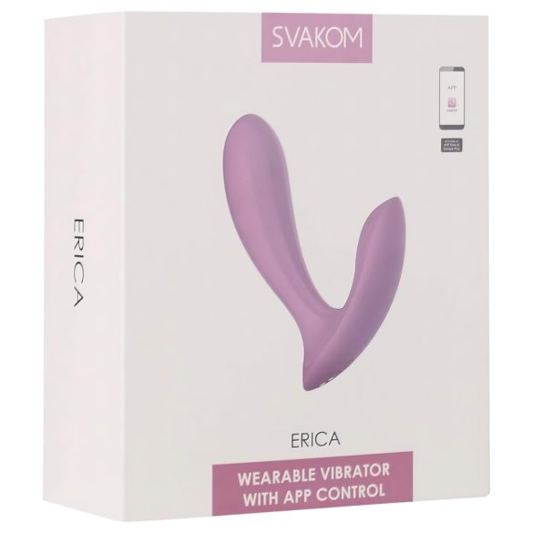 Svakom Erica - pametan nosivi vibrator - (pink)