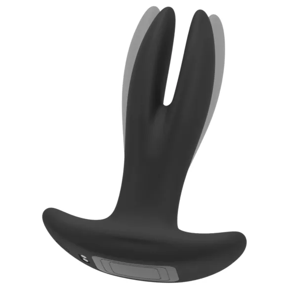 ANOS - Dvostruki analni vibrator (crni)
