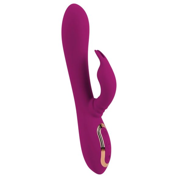 Javida - 3u1 perlasto-rotirajući vibrator (ljubičasti)