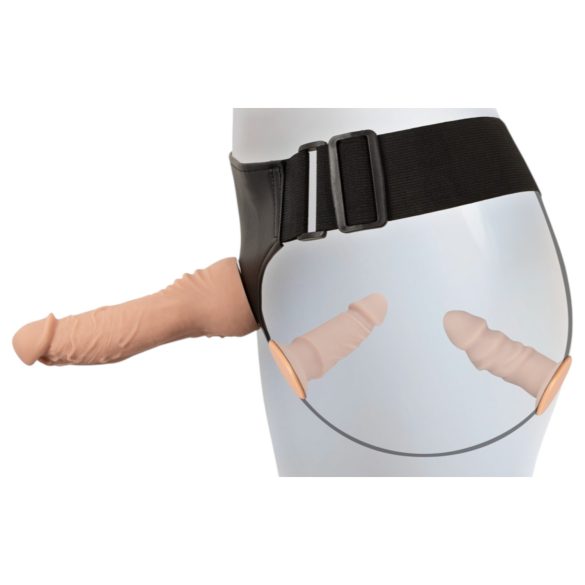 You2Toys - Set od dilda na kaiš (natur)