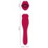 You2Toys - 2u1 jezičasti vibrator (roze)