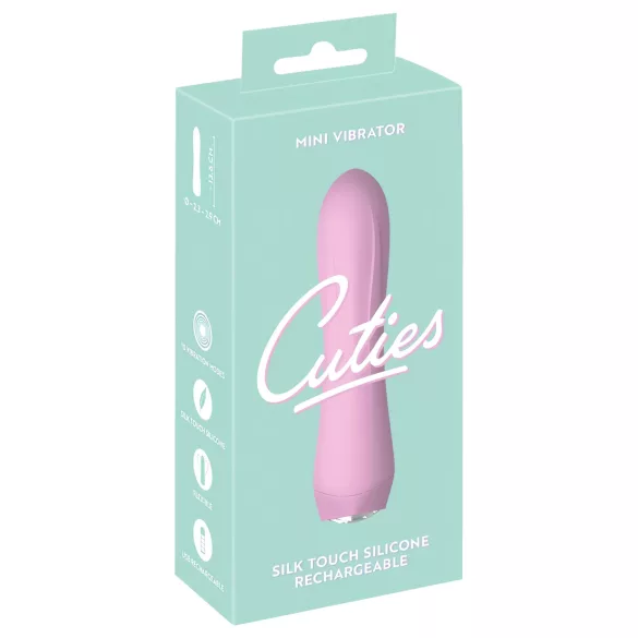 Cuties Mini 4 - bežični, vodootporni vibrator (roze)