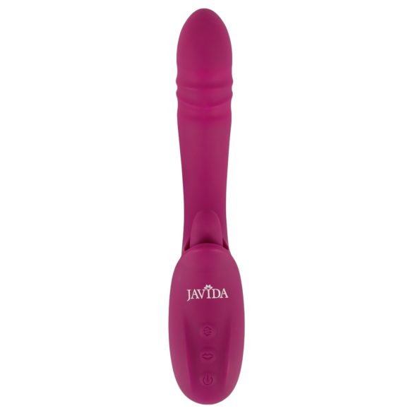 Javida Licking & Thrusting - vibrator sa jezikom i potiskom (ljubičasti)