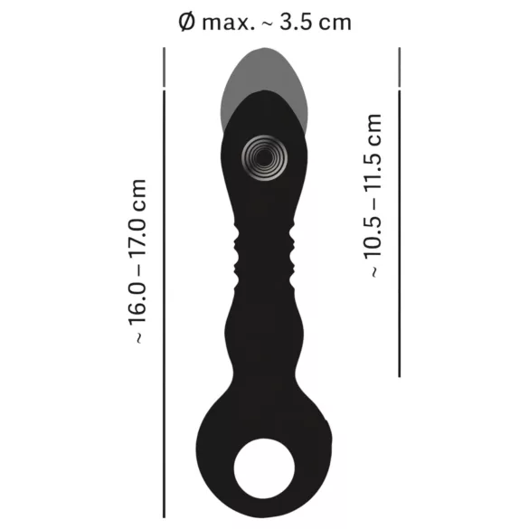 Eternal - moćni crni vibrator