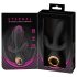 Eternal - napumpani trostruki vibrator (crni)