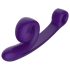 Snail Vibe Curve - 2 u 1 vibrator za stimulaciju klitorisa (ljubičasta)