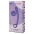 Snail Vibe Curve - 2 u 1 vibrator za stimulaciju klitorisa (ljubičasta)