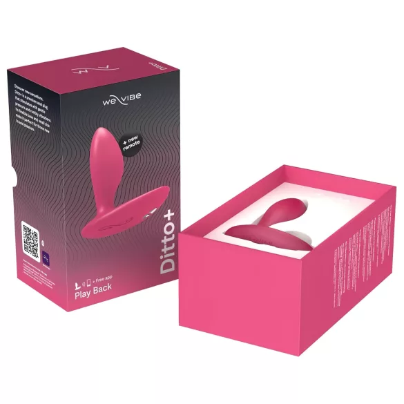 We-Vibe Ditto+ - апликaцијом управљиви анални вибратор (розе)
