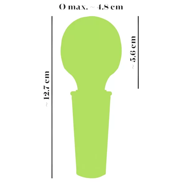 You2Toys Mini Wand - akumulatorski masažer vibrator (zeleni)