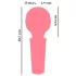 You2Toys Mini Wand - bežični masažer vibrator (roze)