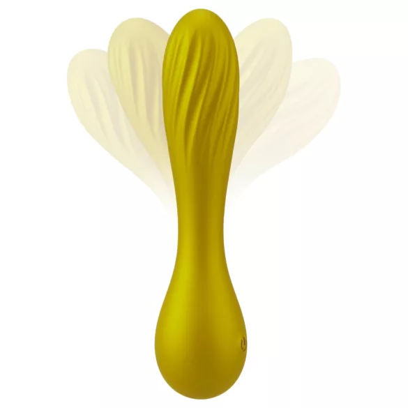 Sweet Smile - Metallic Vibe mini vibrator (žuti)