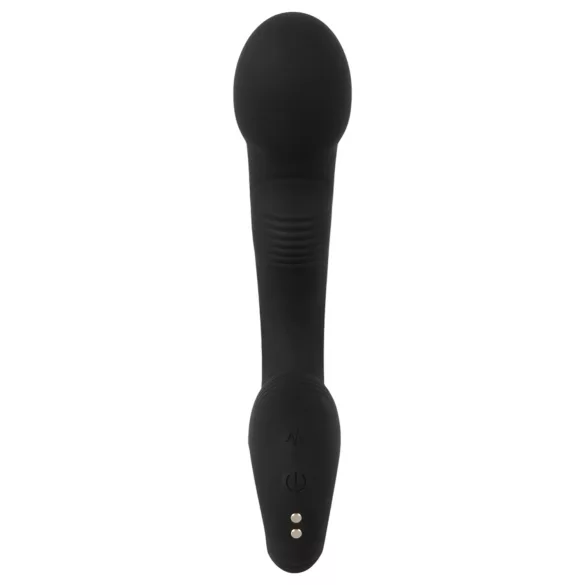 Crni Velvet - G i P tačka vibrator (crni)