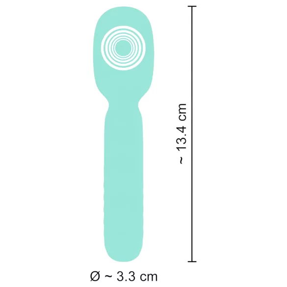 Cuties - mini masažer vibrator (menta)
