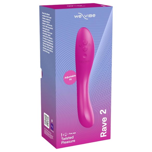 We-Vibe Rave 2 - pametan G-tačka vibrator na punjenje (pink)