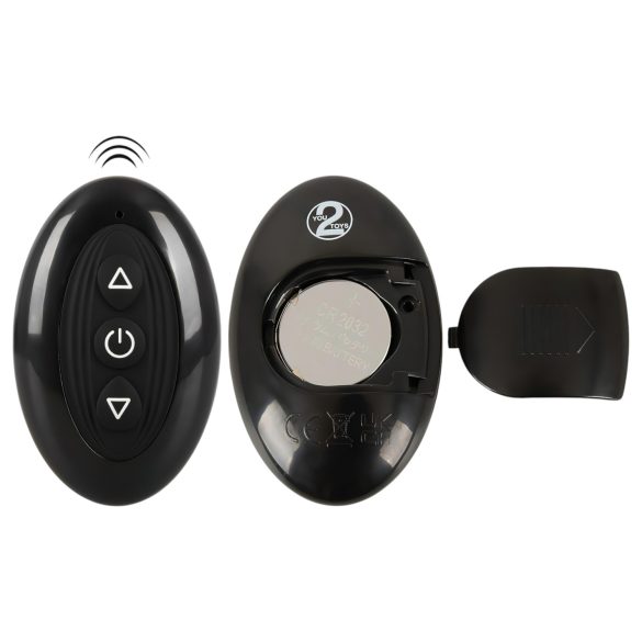 Par za užitak - višenamenski crni prsten za vibraciju