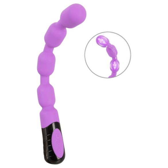 You2Toys - perlasti G i P tačka vibrator (ljubičasti)