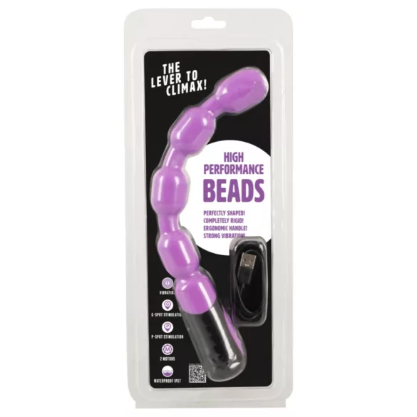 You2Toys - biserni G i P tačka vibrator (ljubičasti)