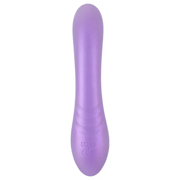 Smile - vibrator s nastavkom za klitoris (ljubičasti)