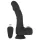 Naked Addiction - realistični rotirajući vibrator (crni)