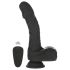 Naked Addiction - realistični rotirajući vibrator (crni)