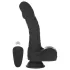 Naked Addiction - realistični rotirajući vibrator (crni)