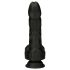 Naked Addiction - realistični rotirajući vibrator (crni)